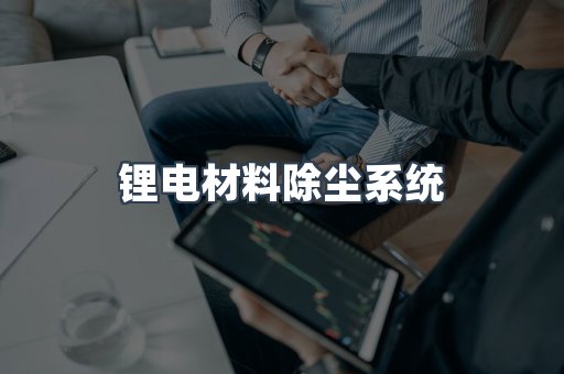 锂电材料除尘系统